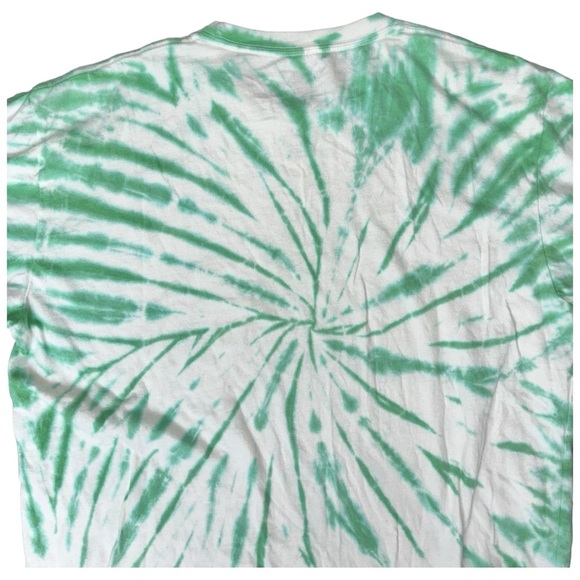 Vintage-Style Green Tie-Dye Arbor Collective Graphic T-Shirt 10 Years 2012–2022 - Picture 8 of 10